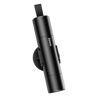 Abbildung von Baseus Hammer 2in 1 Auto Sicherheit Fenster + Sicherheitsgurt Messer grau (1 St)