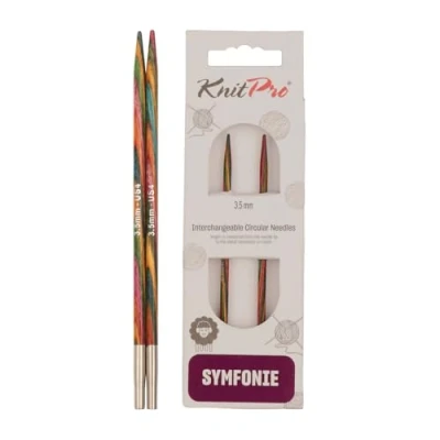 Abbildung von KnitPro 20401 Symfonie austauschbare Nadelspitzen, Holz, 3.5 mm
