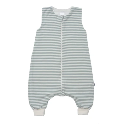 Abbildung von Liliput Stripes Nachtwäsche Schlafsack für Kinder, Größe: 92, Weiss grün