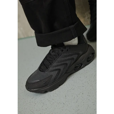Abbildung von Nike Sportswear AIR MAX Sneaker low, Herren, Größe: 48.5, Black/anthracite Lederimitat/textil