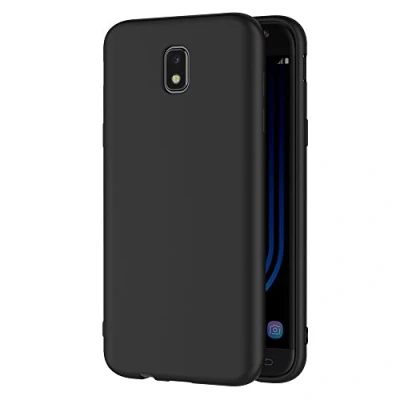 Abbildung von AICEK Samsung Galaxy J5 2017 Hülle, Schwarz Silikon Schutzhülle für Case TPU Bumper Handyhülle (5,2 Zoll SM J530F)
