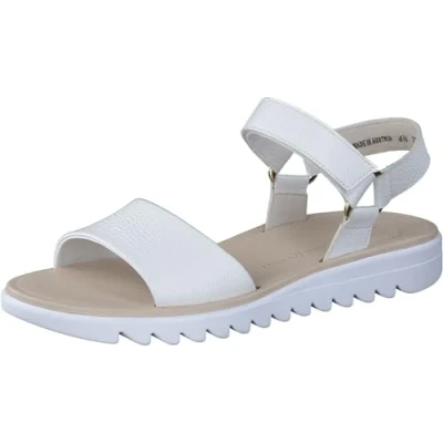 Abbildung von Paul Green Riemensandalette, Damen, Größe: 36, Easy grained white Schuhe