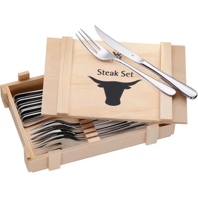 Abbildung von WMF Steakbesteck, (Set, 12 tlg.), inkl. Holzkiste