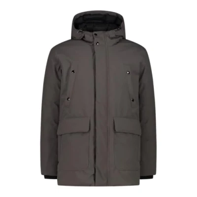 Abbildung von CMP Herren Jacke lang mit fester Kapuze, Dust, 50