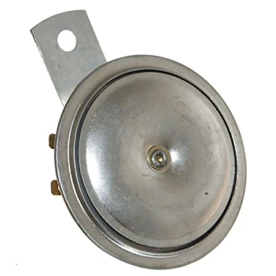 Abbildung von 1x 24V Hupe Signalhorn Metall verzinkt mit Halterung 24 Volt HORN Truck Neu Old Harvest