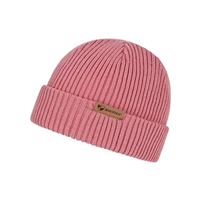 Abbildung von Ziener Damen/Herren IPU Mütze/gestrickt, Aufschlag, Wollanteil, pink Vanilla, Einheitsgröße