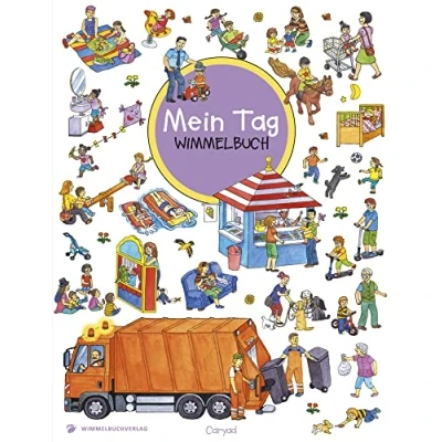 Abbildung von Mein Tag Wimmelbuch: Kinderbücher ab 2 Jahr (Bilderbuch 4 Mädchen und Jungen): Jungen)