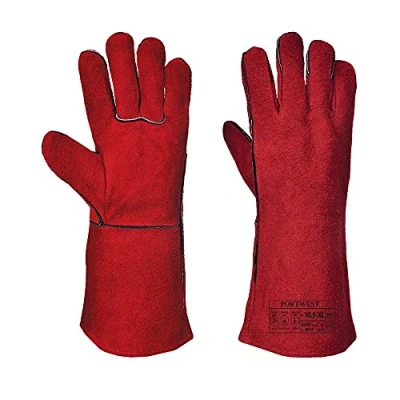 Abbildung von Portwest A500RERXL Schweißerstulpen, Large, Rot