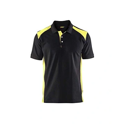 Abbildung von Blåkläder 33241050 Polo Shirt, Schwarz/Gelb XL