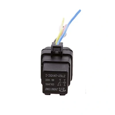 Abbildung von Mintice 12V 40A 5 Polig SPDT KFZ Relais Öffner Schließer Wechselrelais Leistungsrelais Buchse Stecker Wasserdicht Motorrad Boot