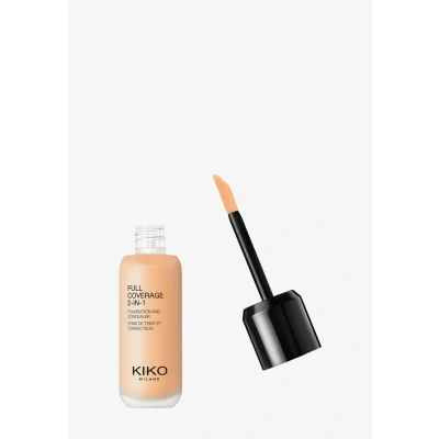 Abbildung von KIKO Milano FULL Coverage 2 IN 1 Foundation AND Concealer Concealer, Damen, Größe: 25 ml, 15 warm beige
