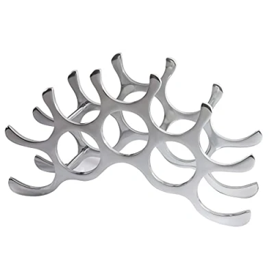 Abbildung von riess ambiente Weinregal FLAME 48cm silber, 1 tlg., im Modern Design