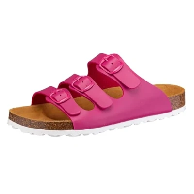 Abbildung von LICO Bioline Pantolette flach, Damen, Größe: 36, Pink Schuhe