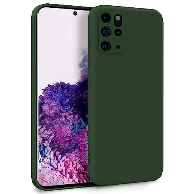 Abbildung von MyGadget Hülle für Samsung Galaxy S20 Plus Zweilagige Handyhülle mit Kameraschutz Cover Innenfutter &amp; Silikon außen Olive Grün