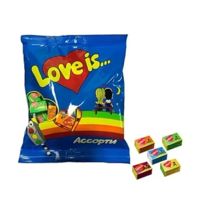 Abbildung von Kaugummi LOVE IS Assorti wkusow Swetofor 210g/50St