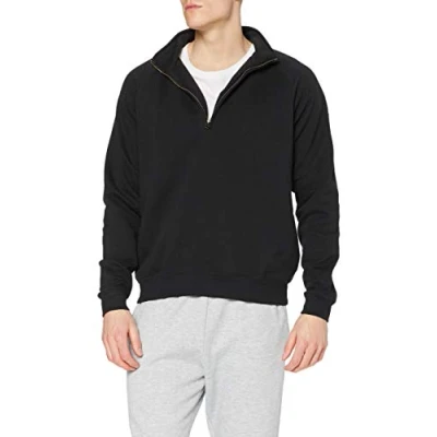Abbildung von Fruit of the Loom Herren Sweatshirt Ss108m, Schwarz, X large (herstellergröße: large)