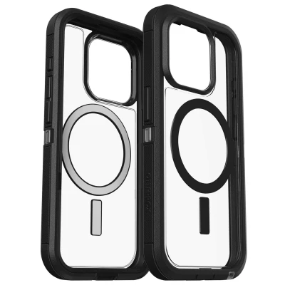 Abbildung von Apple iPhone 15 Pro Hülle MagSafe Kunststoff OtterBox Hard Case/Backcover Handyhülle Transparent