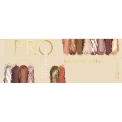 Abbildung von Catrice Pro Natural Spirit Slim Eyeshadow Palette, Lidschatten, Nr. 010 Neutral Elements, mehrfarbig, 16 Farben, farbintensiv, matt, metallisch, schimmernd, vegan, Nanopartikel frei (10,6g)