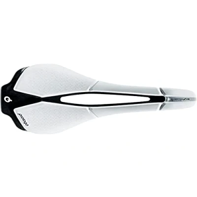 Abbildung von Prologo Scratch M5 Pas Nack Fahrradsattel, Erwachsene, Unisex, White Black, 140