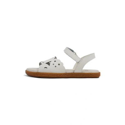 Abbildung von Camper MIKO Riemensandalette für Kinder, Größe: 28, Weiß natural Schuhe