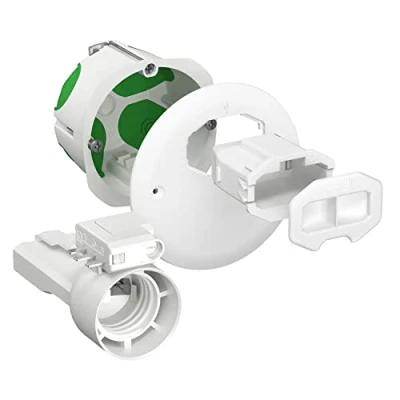 Abbildung von Schneider Electric Multifix Air DCL, Wandleuchte, mit Deckel, nicht stromlos, Anschluss, E27 Fassung IMT35027