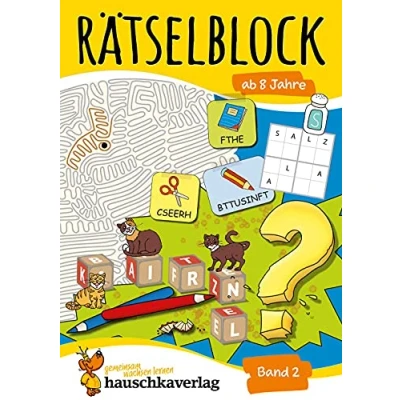 Abbildung von Rätselblock Band 2 ab 8J A5 Block Hauschka Verlag