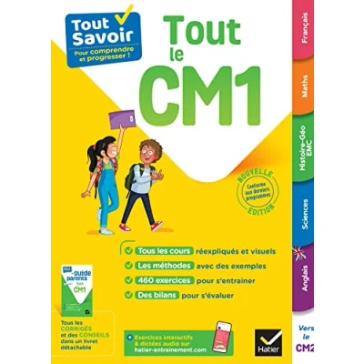 Abbildung von Tout Savoir CM1 en un: cours, méthodes et exercices dans toutes les matières
