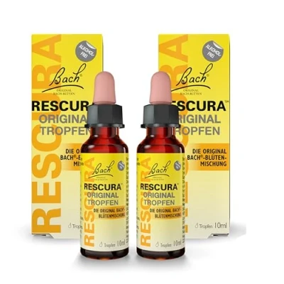 Abbildung von Original Bach RESCURA Tropfen alkoholfrei: (ehemals Rescue) Bachblüten Mischung, 2x10ml