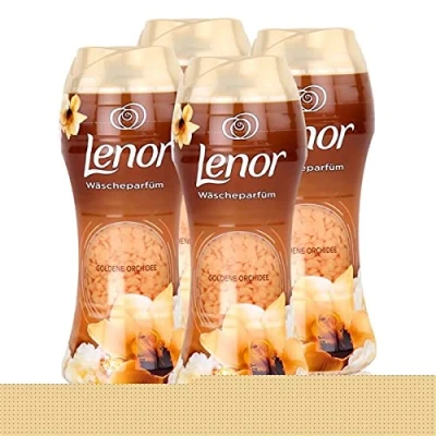 Abbildung von Lenor Unstoppables Wäscheparfüm Goldene Orchidee 210g (4er Pack)