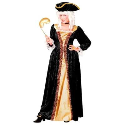 Abbildung von W WIDMANN MILANO Party Fashion Kostüm Venezianische Edeldame, Kleid mit Reifrock, Adelige, Baronin, Barock, Maskenball