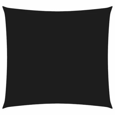 Abbildung von vidaXL Sonnensegel Wasserfest Sonnenschutz Windschutz Sonnendach UV Schutz Garten Terrasse Balkon Oxford Gewebe Quadratisch 2x2m Schwarz