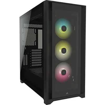 Abbildung von Corsair iCUE 5000X RGB Tempered Glass Mid Tower ATX Case