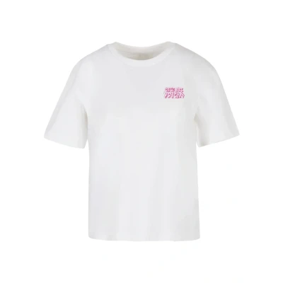 Abbildung von Mister Tee CUTE BUT Psycho Tshirt print, Damen, Größe: Large, White