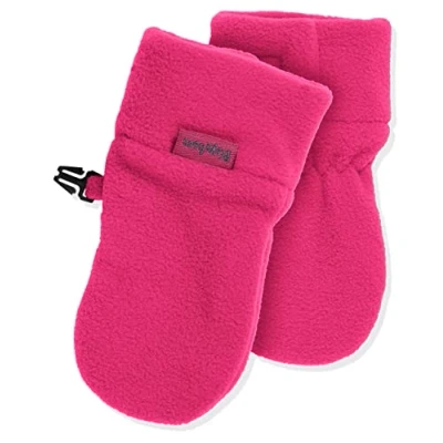 Abbildung von Playshoes Fleece Baby Fäustlinge Apparel,Rosa,6 12 Monate