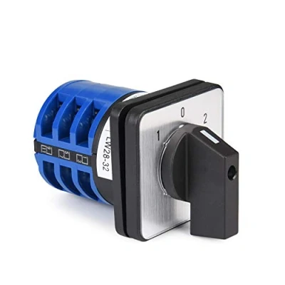 Abbildung von APIELE Umschaltschalter 32A 3 Position 12 Klemmen 690V Universal Drehnockenwähler
