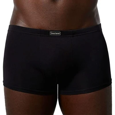 Abbildung von bruno banani Herren Hipshort Infinity Boxershorts, Schwarz (Schwarz 007), Small (Herstellergröße: S)