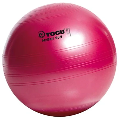 Abbildung von Togu Gymnastikball My Ball Soft, rubinrot, 45 cm, 418452