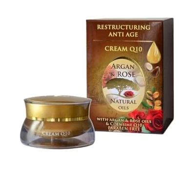 Abbildung von Bulfresh Anti age Creme mit Q10 Rose und Argan 40 ml