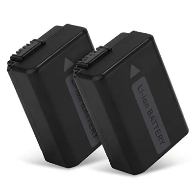 Abbildung von CELLONIC 2X NP FW50 Akku kompatibel mit Sony Alpha 6000, A6000, 6400, 7, 5100, A6100, RX10 IV, 7.2V 7.4V 1030mAh