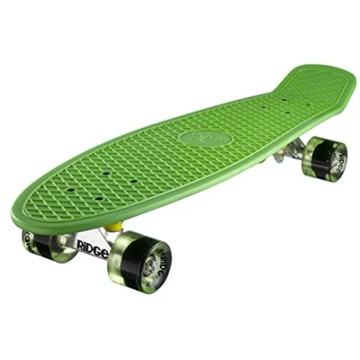 Abbildung von Ridge PB 27 Green ClearGreen Skateboard, Green/Clear Green, 69 cm