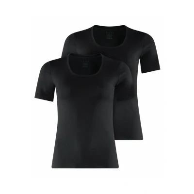 Abbildung von Falke Daily Comfort 2PACK SOFT Unterhemd/shirt black, Damen, Größe: XXL, Black