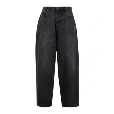 Abbildung von Urban Classics Heavy Ounce Baggy Jeans Relaxed Fit, Herren, Größe: 28, Black washed