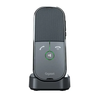Abbildung von Gigaset ION Freisprecheinrichtung mit Handsetfunktion USB C Annäherungssensor DECT kompatibel HD AUDIO Plug und Play Installation unterstützt Windows, Linux, Mac OS, schwarz