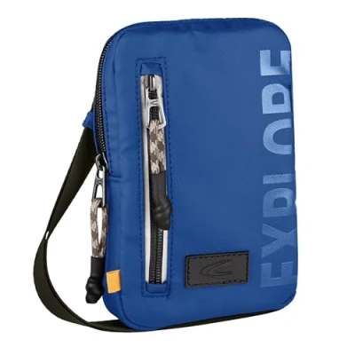 Abbildung von camel active Umhängetasche, Herren, Größe: Medium, Blue