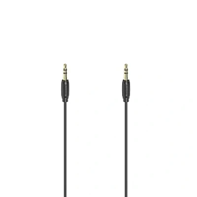 Abbildung von Hama Audiokabel, 3,5 mm Klinkenstecker, Stereo, Gold, ultradünn, 3,0 m