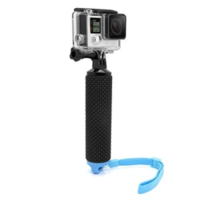 Abbildung von MyGadget Schwimmender Action Kamera Handler Stick Rutschfester Handgriff Monopod Wasser Zubehör Kompatibel mit u.a. GoPro Hero 13 12 11 10 Xiaomi Yi Blau