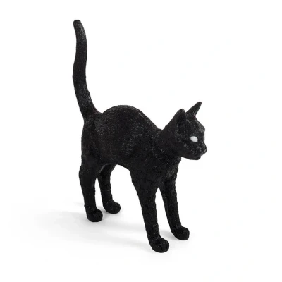 Abbildung von SELETTI The Jobby Cat Lamp Black