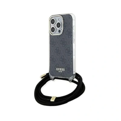 Abbildung von GUESS Hardcase Crossbody IML 4G Metal Logo für iPhone 15 Pro 6.1&quot; schwarz