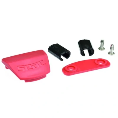 Abbildung von Seac Unisex Adult Motus Lange Flossen Montagekit um zu befestigen das Flossenblatt an der Fußteil, rot, Standard, 0730019000000A