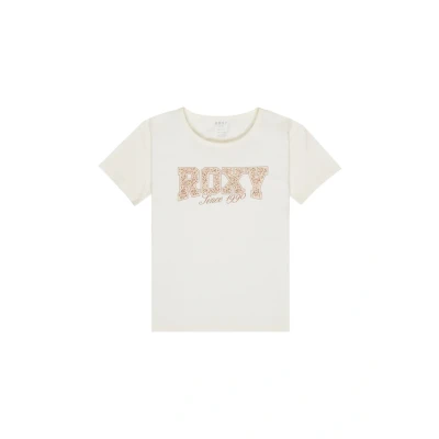 Abbildung von Roxy Regular Tshirt print für Kinder, Größe: 116, Off white